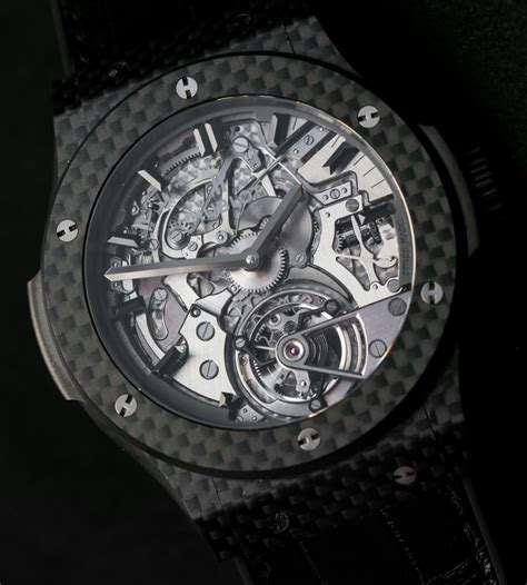 hublot carbon fiber replica|hublot tourbillon carbon.